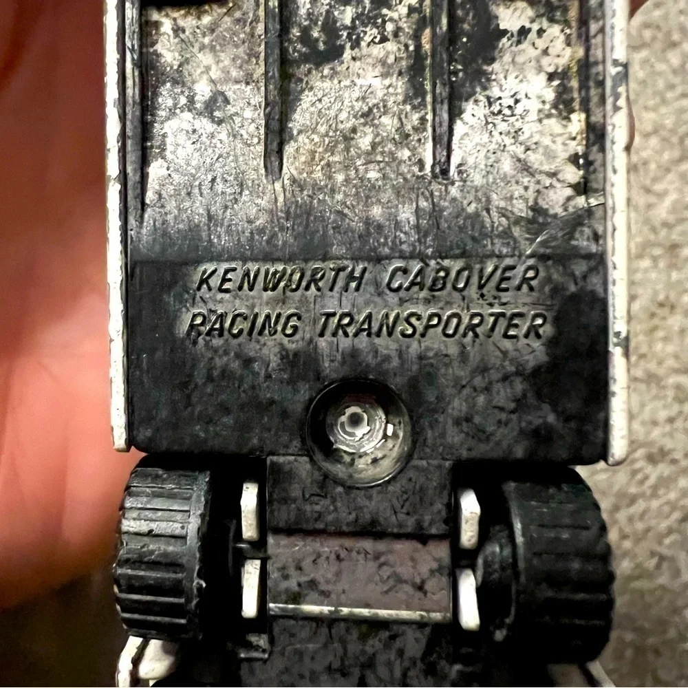 Matchbox Vintage 1983 Kenworth Cabover Racing Transporter